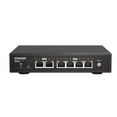 QNAP switch QSW-2104-2T (2x10GbE RJ45/4x2,5GbE/12W)