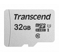 TRANSCEND MicroSDHC karta 32GB 300S, UHS-I U1 + adaptér