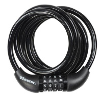 Master Lock Spirálový kombinační zámek na kolo 8221EURDPRO - 1,8m