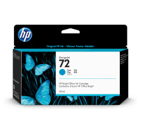 HP 72 Cyan DJ Ink Cart, 130 ml, C9371A