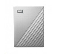 WD My Passport Ultra 1TB, Externí HDD, USB-C 3.0, stříbrná