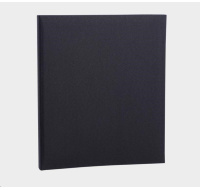 Focus Base Line Canvas Ringbinder Black