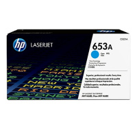 HP 653A Cyan LJ Toner Cart, CF321A (16,500 pages)