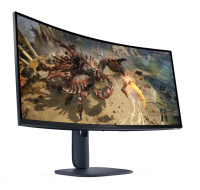 DELL LCD GAME-AW3425DWM - 34"/VA/LED/3440x1440/21:9/180Hz/1ms/3000:1/400 cd/m2/HDMI/DP/VESA/3YNBD (210-BQWL)