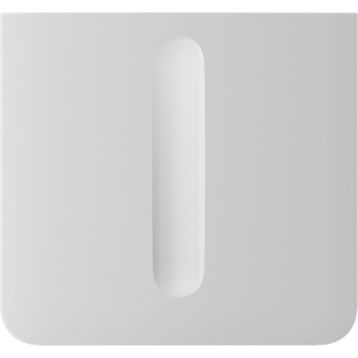 Ajax  SideButton (Dimmer) vertical - Boční kryt stmívatelného tlačítka, vertikální instalace, bílá