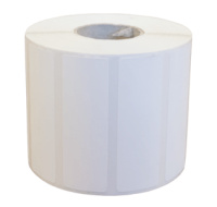 Zebra PolyPro 3000T clear, Zebra PolyPro 3000T, label roll, synthetic, 75x35mm, 4 rolls/box