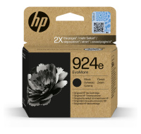 HP 924e EvoMore Black Original Ink Cartridge (1,000 pages)