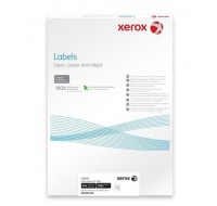 Xerox Papír bílé samolepící štítky, kulaté rohy -  Labels 16UP 99x33,9 (g/100 listů, A4)