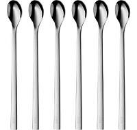 WMF Sada lžiček na long drink nápoje, 6 ks, nerezová ocel