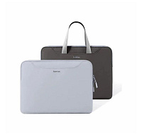 tomtoc Light-A21 Dual-color Slim Laptop Handbag, 13,5 Inch - Blue