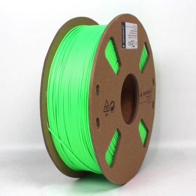 GEMBIRD Tisková struna (filament) ABS, 1,75mm, 1kg, fluorescentní, zelená