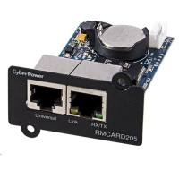 BAZAR - CyberPower SNMP Expansion card RMCARD205, s podporou Enviro Sensoru - Poškozený obal (Komplet)
