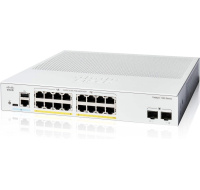 Cisco Catalyst switch C1300-16P-2G (16xGbE,2xSFP,16xPoE+,120W,fanless)