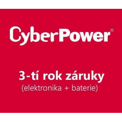 CyberPower 3. rok záruky pro BPSE72V45A