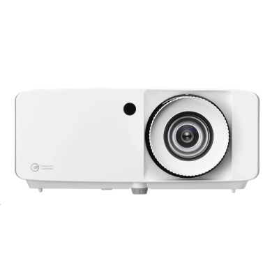 Optoma projektor UHZ35  (DLP, Laser, UHD, 3500 ANSI, HDMI, RS232, RJ45, USB-A power, repro 1x15W) . mírně poškozená krab