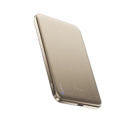 BMX SolidSafe™ Air Titanium 5K Qi2 Wireless Magnetic Power Bank, Gold