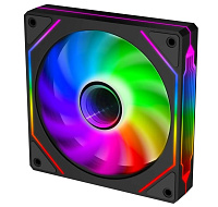 EVOLVEO 120UX, ventilátor, 120mm, 4pin PWM, ARGB, černý