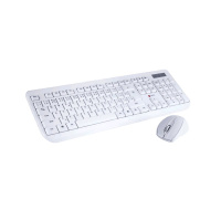C-TECH Klávesnice KBM-105, drátový combo set s myší, USB, CZ/SK