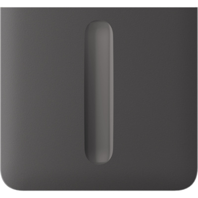 Ajax  SideButton (Dimmer) vertical - Boční kryt stmívatelného tlačítka, vertikální instalace, šedá
