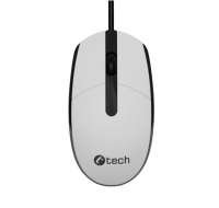 C-TECH Myš WM-10, černo/bílá, USB