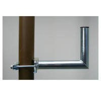 Držák antény na stožár, galvanický zinek, délka 25cm