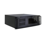 BAZAR - 1stCOOL IPC serverová skříň 4U-450, 19" Rack Black, bez zdroje, poškozený obal