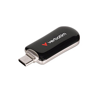 VERBATIM Flash Disk 256GB Plectra USB-C 3.0, černá