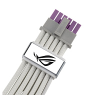 ASUS ROG-EQUALIZER 12V-2x6 PCI-E napájecí kabel, 750mm, bílá