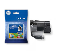 BROTHER INK LC-552BK - black - cca 550stran, pro MFC-J3660 MFC-J3960