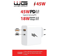 WG - Bezdrátová nabíječka do auta WG 32, 15W, s elektrickou přísavkou, černá