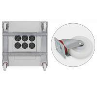 BAZAR - TRITON Kolečka s vyztužujícím rámem pro RMA/RZA nosnost 900 kg, RDA/RTA nosn. 1050 kg - Rozbaleno (Náhradní box)
