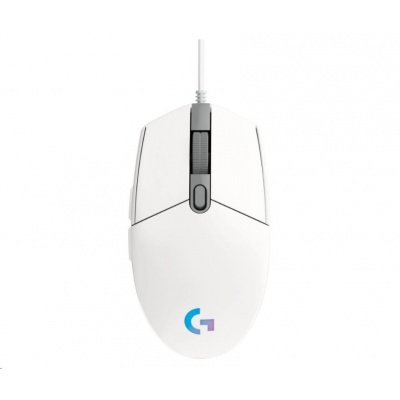 Logitech Gaming Mouse G102 2nd Gen LIGHTSYNC, USB, EER, White