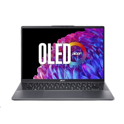 ACER NTB Swift Go 14 (SFG14-63-R6E2),Ryzen 7 8845HS,14"QHD,16GB,512GB SSD,Radeon,W11H,Gray