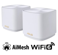 ASUS ZenWiFi XD5 2-pack Wireless AX3000 Dual-band Mesh WiFi 6 System, white