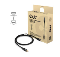 Club3D Kabel MiniDisplayPort 2.1 Certifikovaný, 10K60Hz, DSC1.2, UHBR10, 1m