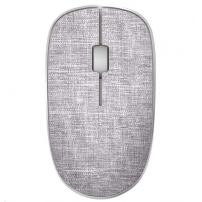 RAPOO myš M200 Plus Multi-mode bezdrátová myš s textilním potahem, šedá