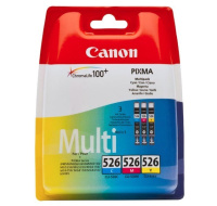 Canon CARTRIDGE CLI-526 C/M/Y Multi pack pro PIXMA MG5150, IP4x50, MG5x50, MG8250, MX715 (450 str.)