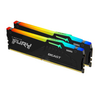 KINGSTON DIMM DDR5 32GB (Kit of 2) 5200MT/s CL40 FURY Beast RGB