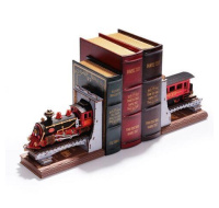 RoboTime 3D skládačka Zarážka na knihy Historický parní vlak