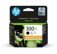 HP 300XL Black Ink Cart, 12 ml, CC641EE (600 pages)