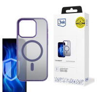 3mk ochranný kryt Frosty MagCase Purple pro Apple iPhone 13 Pro Max