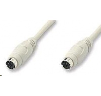 PREMIUMCORD Kabel PS/2(M) - PS/2(M) 3m (k přepínačům)