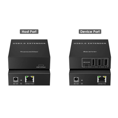 PremiumCord 4-port USB 3.0 extender po Cat5/Cat5e/Cat6 do 100m