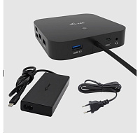 BAZAR - i-tec USB-C HDMI + Dual DP Docking Station + PD 100 W + Universal Charger 112 W - Po opravě (Náhradní krabice)