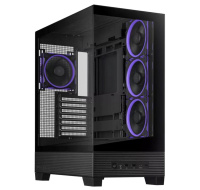 ASUS case A31 PLUS TG ARGB, Mid Tower, Průhledná bočnice, 4x120mm ARGB Fan, ARGB Hub, černá