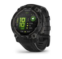 Garmin Instinct 3 – 45 mm, AMOLED, Černé s černým páskem