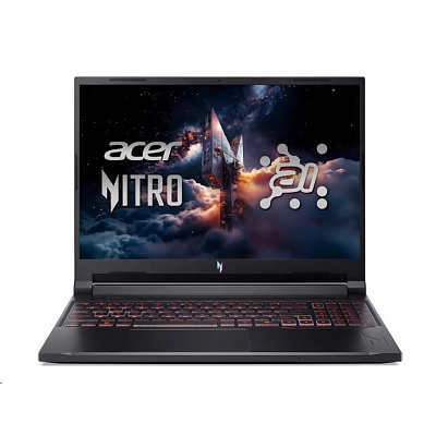 ACER NTB Nitro V 16S (ANV16S-71-70EW),Core 7 240H,16"WQXGA,32GB,1TB SSD,RTX 5060,W11H,Black