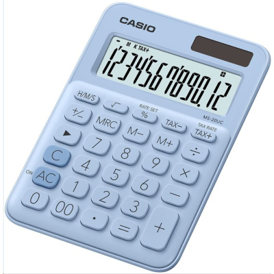 CASIO kalkulačka MS 20UC LB, Stolní kalkulátor