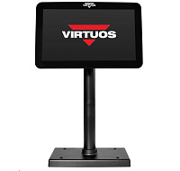 Virtuos 10,1" LCD zákaznický display Virtuos SD1010R, HDMI, VGA, 500 nits, černý