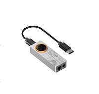 Fosi Audio DS3 přenosný sluchátkový DAC stříbrný